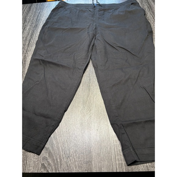 Lot of 3 GAP Women's Pants - XXL Khaki, Black & Olive Green Pull-On Elastic - Picture 1 of 10